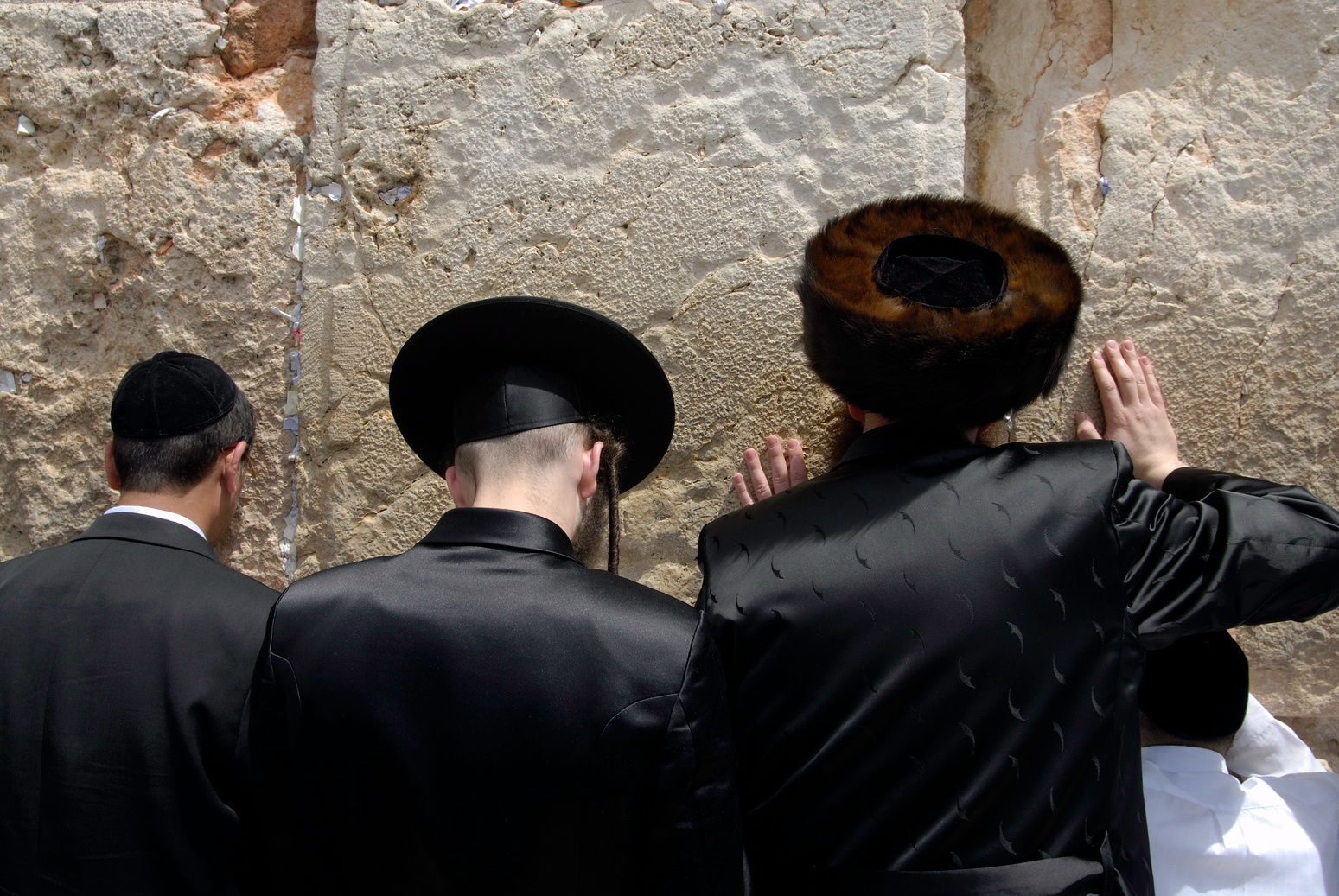 Prayers at the Western Wall