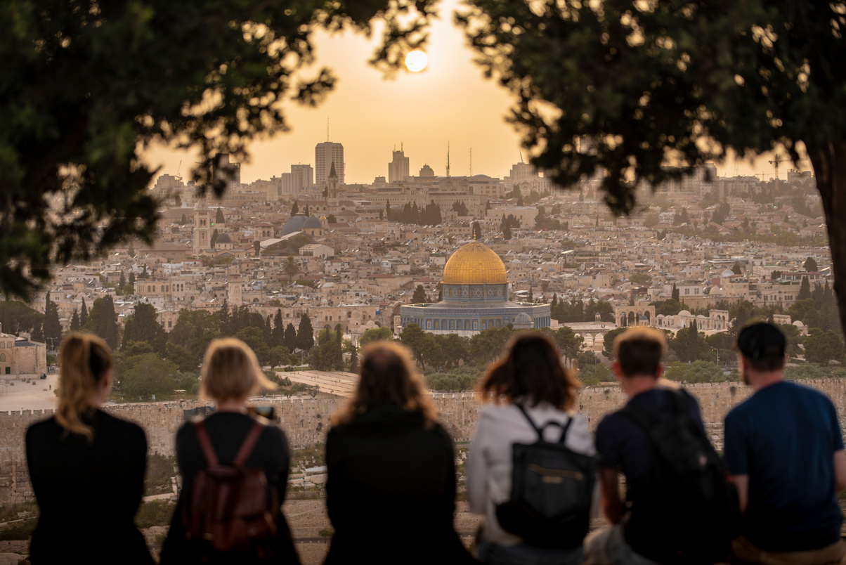 Mount of olives - View